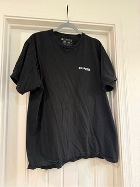 Columbia Black Short Sleeve Logo Tee